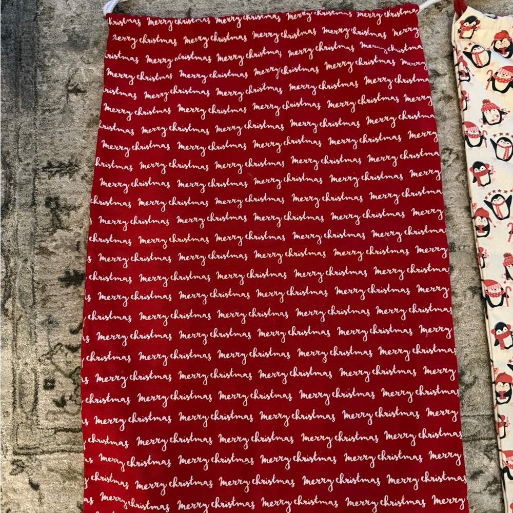 Red Merry Christmas Gift/Santa Bag